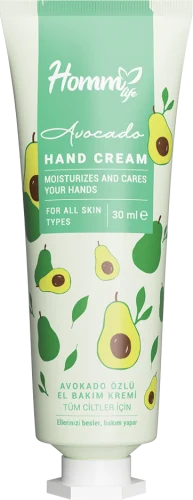 HOMM LIFE AVOKADO ÖZLÜ EL KREMİ 30ML