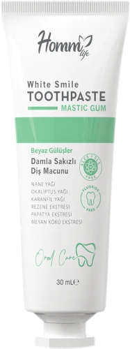 HOMM LIFE DAMLA SAKIZLI DİŞ MACUNU 30M